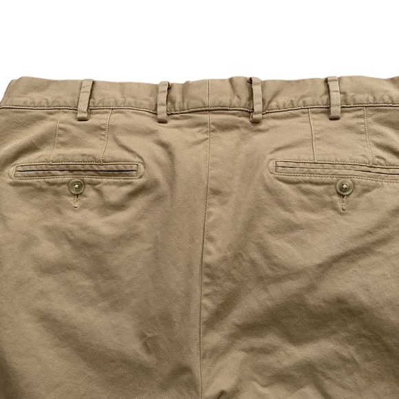 Peter Millar Pants Mens Size 34 Pilot Twill Trouser Stretch ME0B06 Beige - Picture 4 of 7